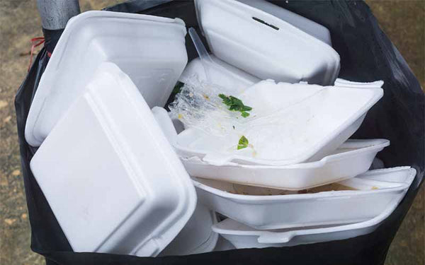 NYS to ban polystyrene food containers, foam peanuts in 2022