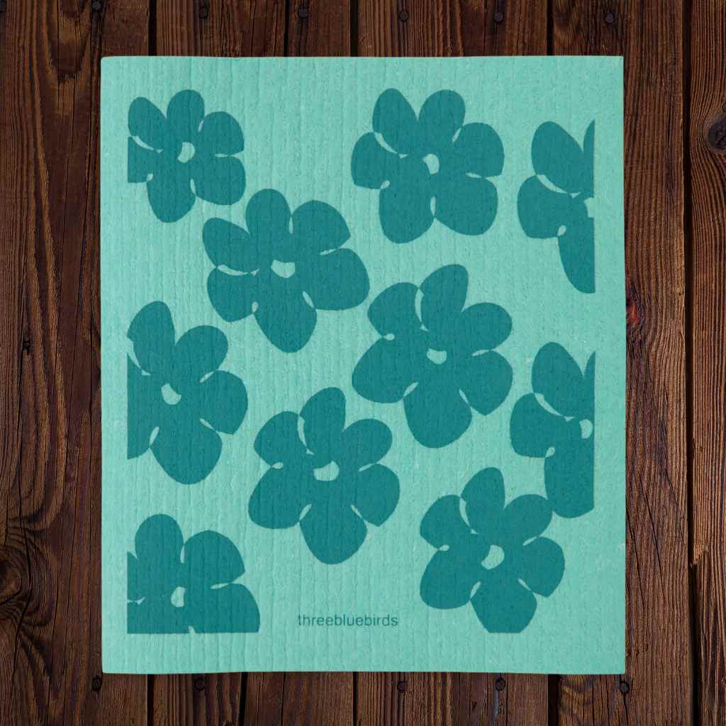 Swedish Dishcloth — Flower Power