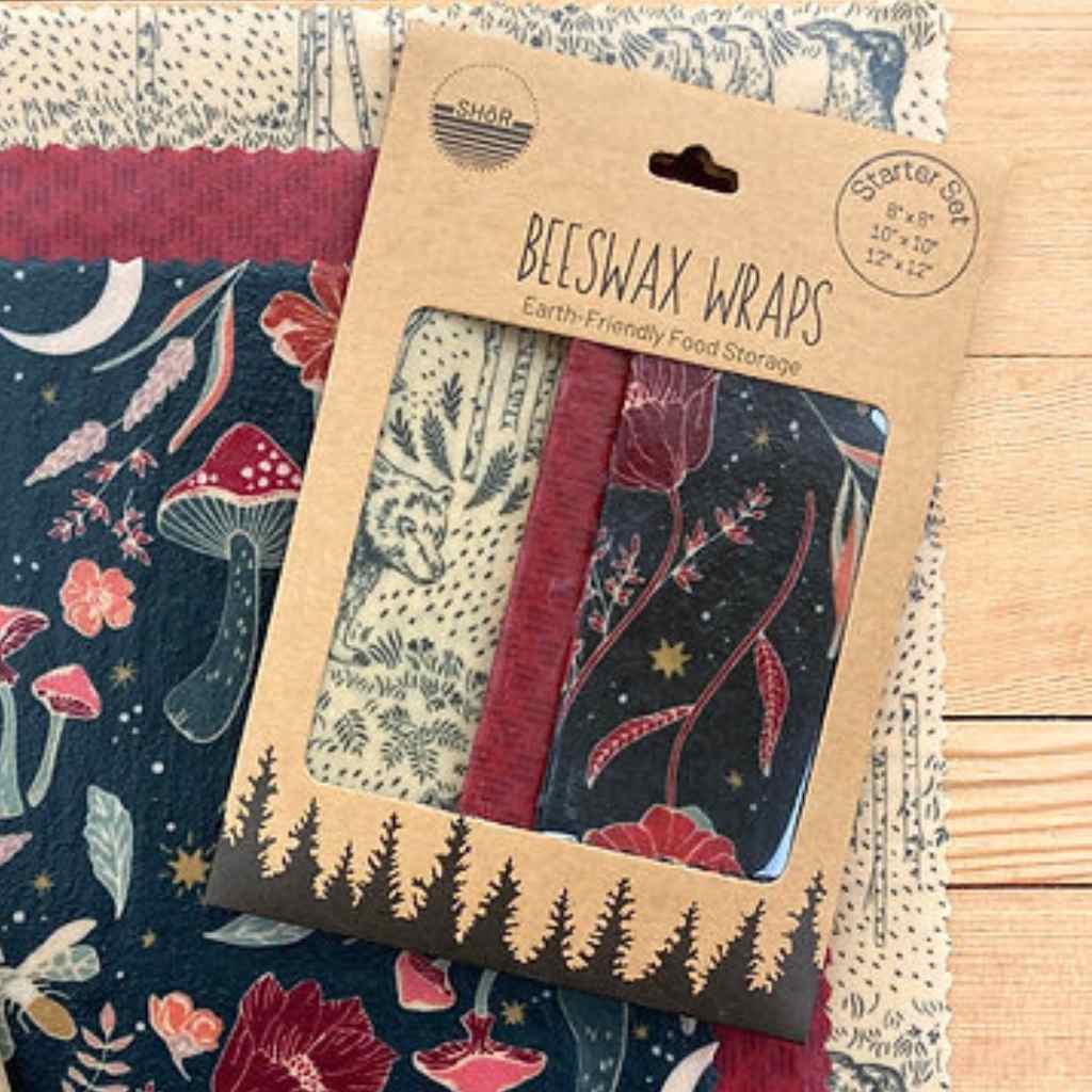 Beeswax Food Wraps | Wildwood 3-Pack