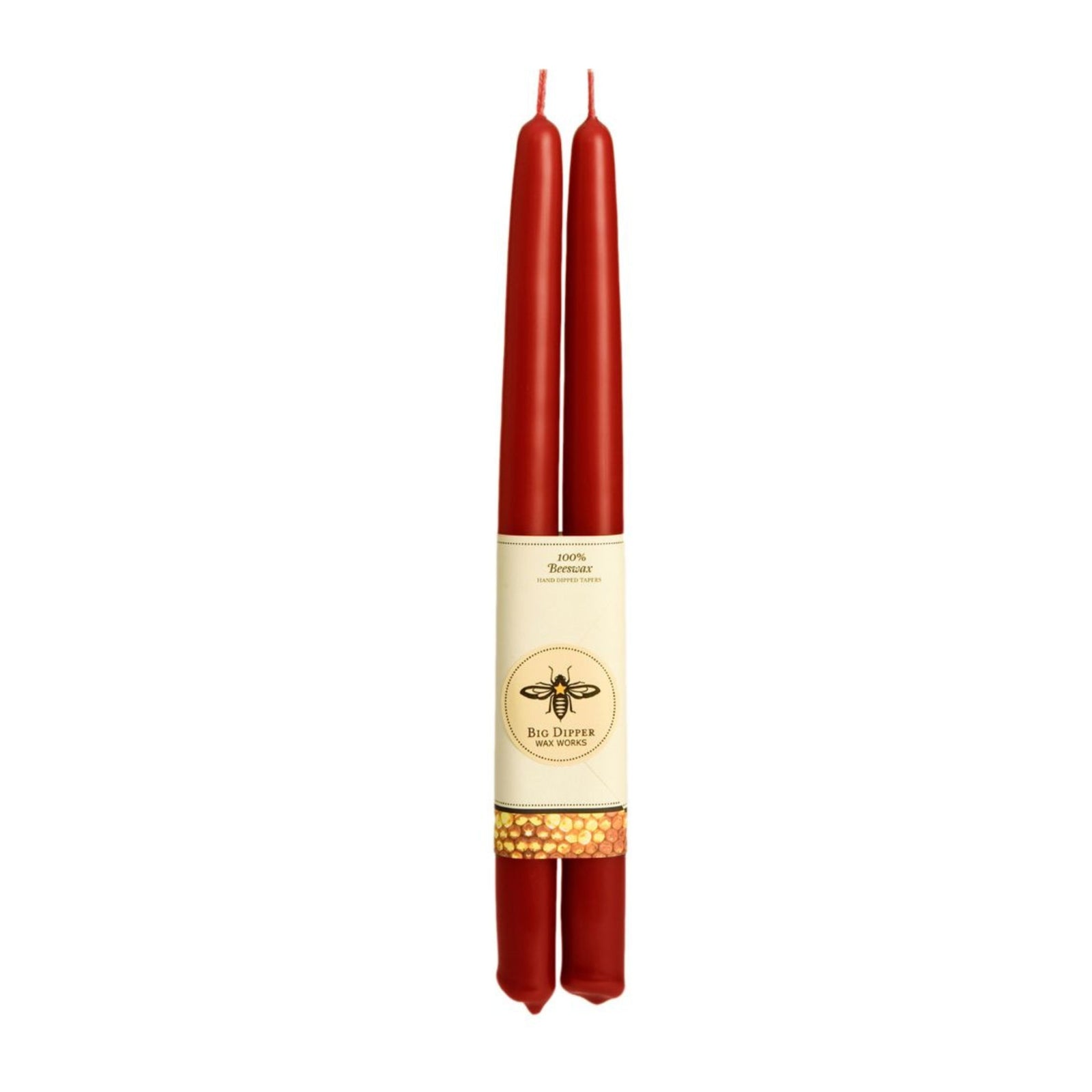 100% Beeswax Tapers