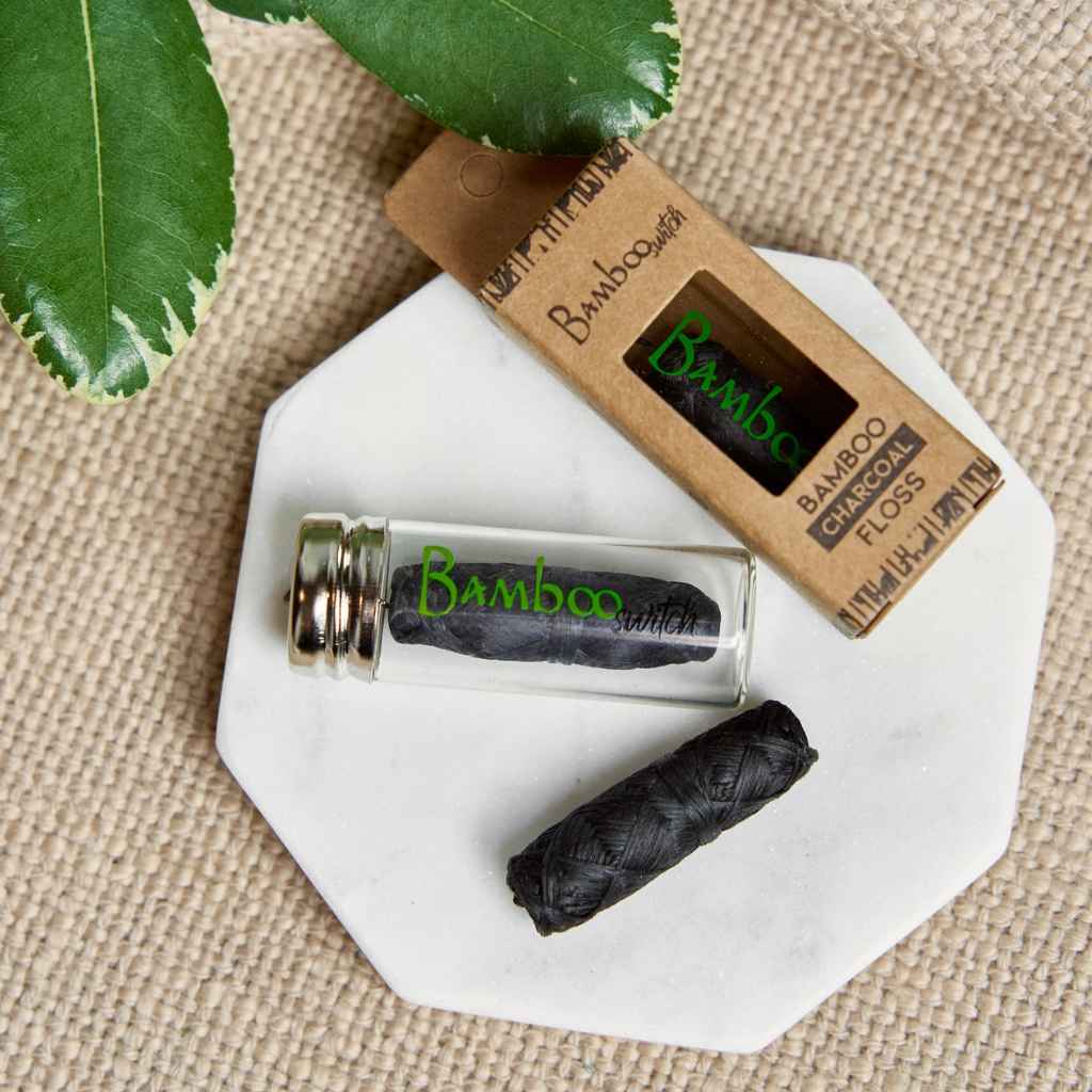 Vegan Floss | Charcoal or Natural White