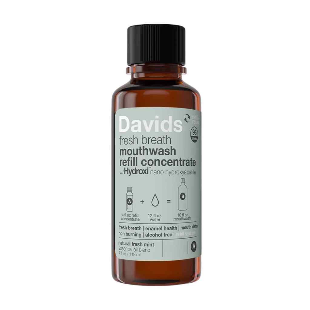Davids Hydroxi Fresh Breath Mouthwash - Refill Concentrate