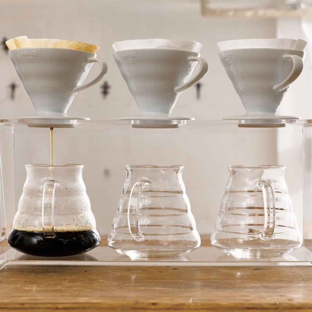 Glass Carafe and V60 Coffee Dripper
