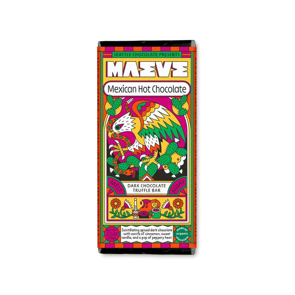 Hot Mexican Dark Chocolate Truffle Bar