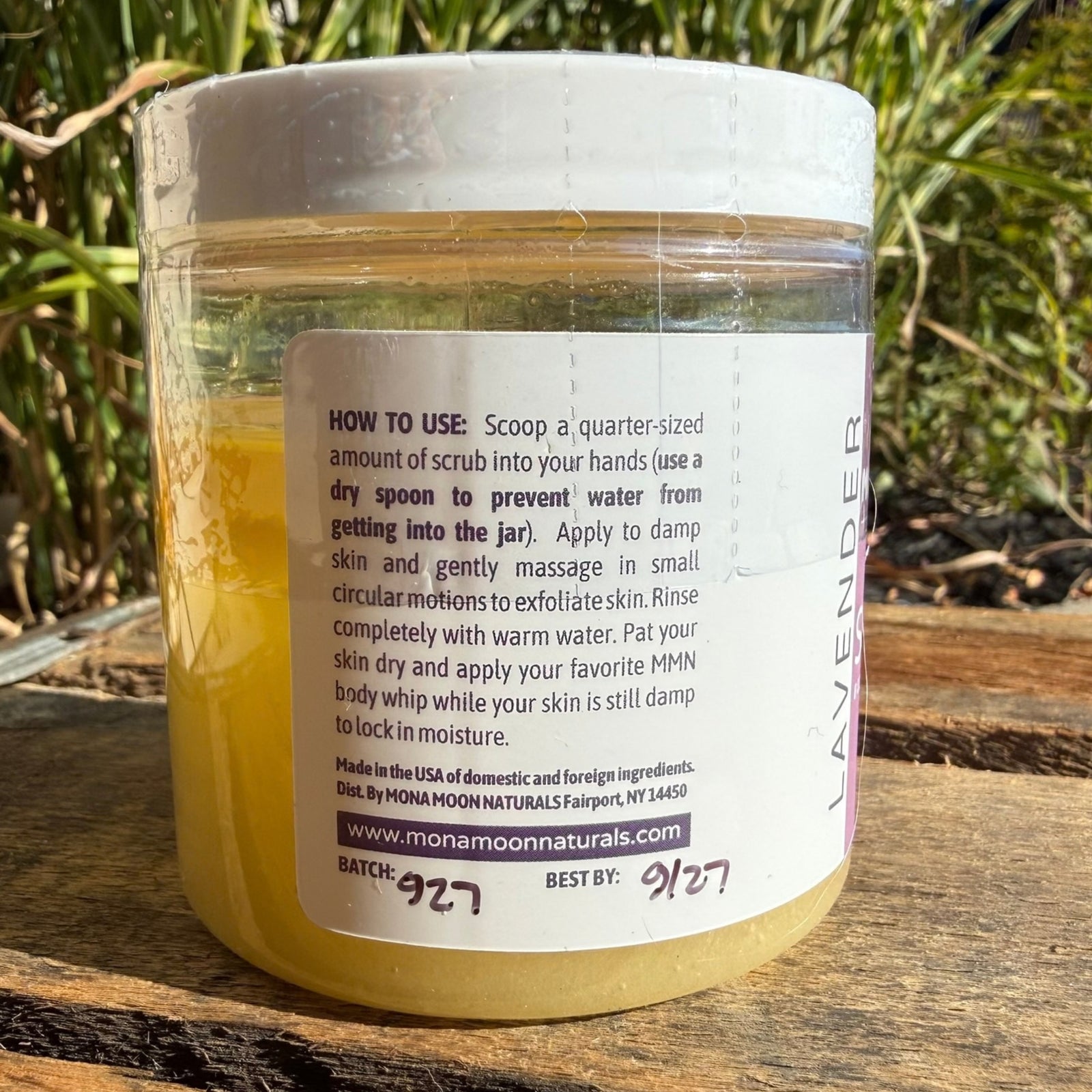 Natural Sugar Scrub