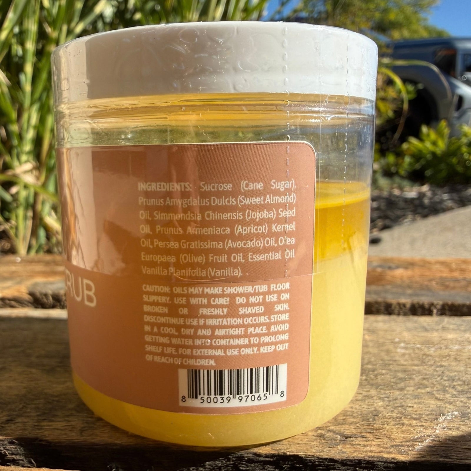 Natural Sugar Scrub