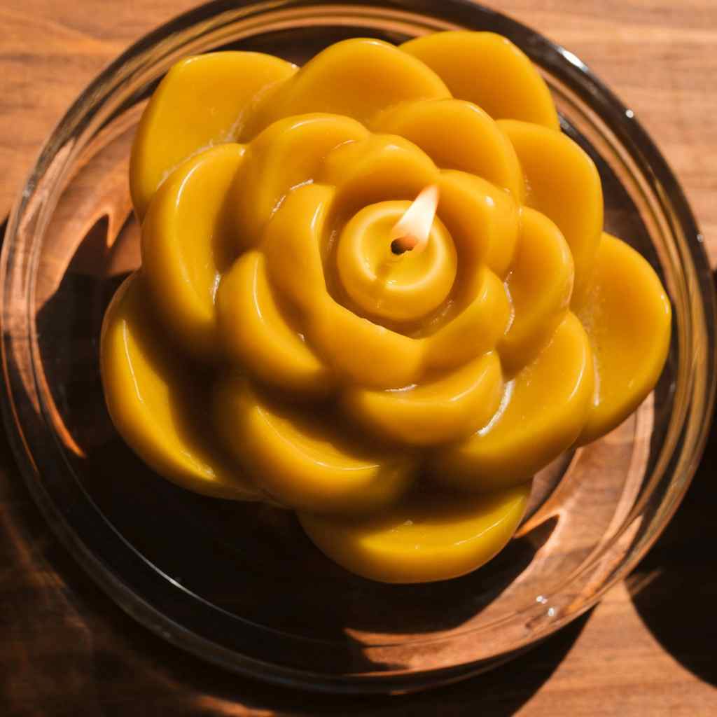 Lotus Candle | Beeswax