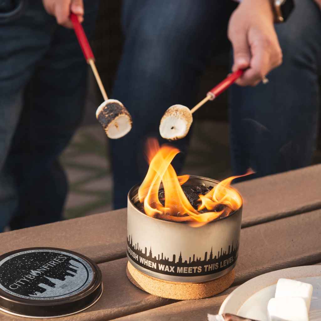 Reusable Smores Sticks / Skewers (4-Pack) by City Bonfires.