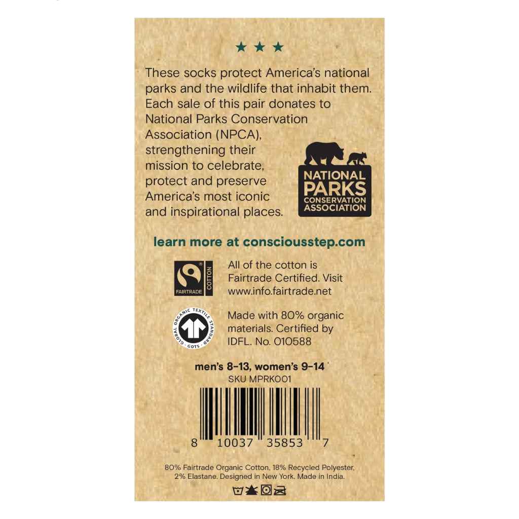 Organic Socks that Protect National Parks | Blue Mountain