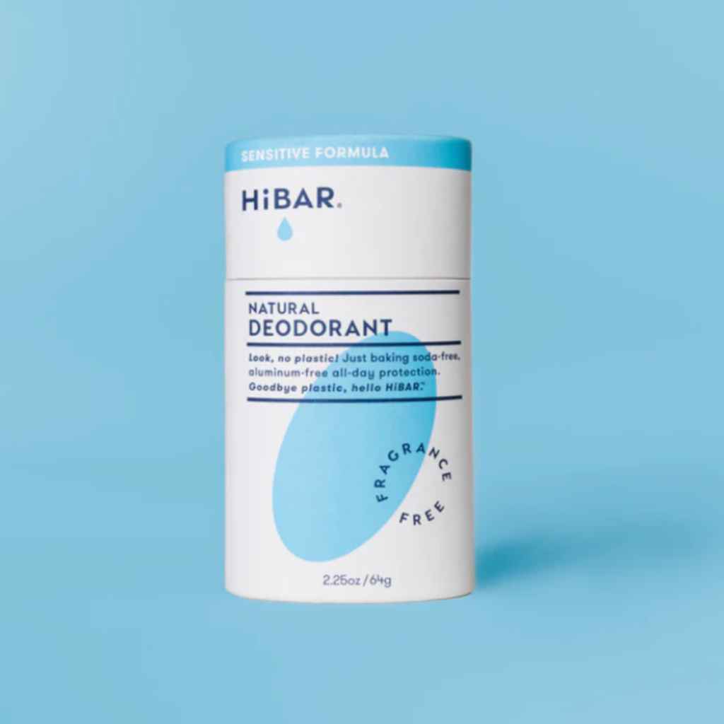 HiBAR All-Natural Deodorant | Sensitive Formula (Fragrance Free)