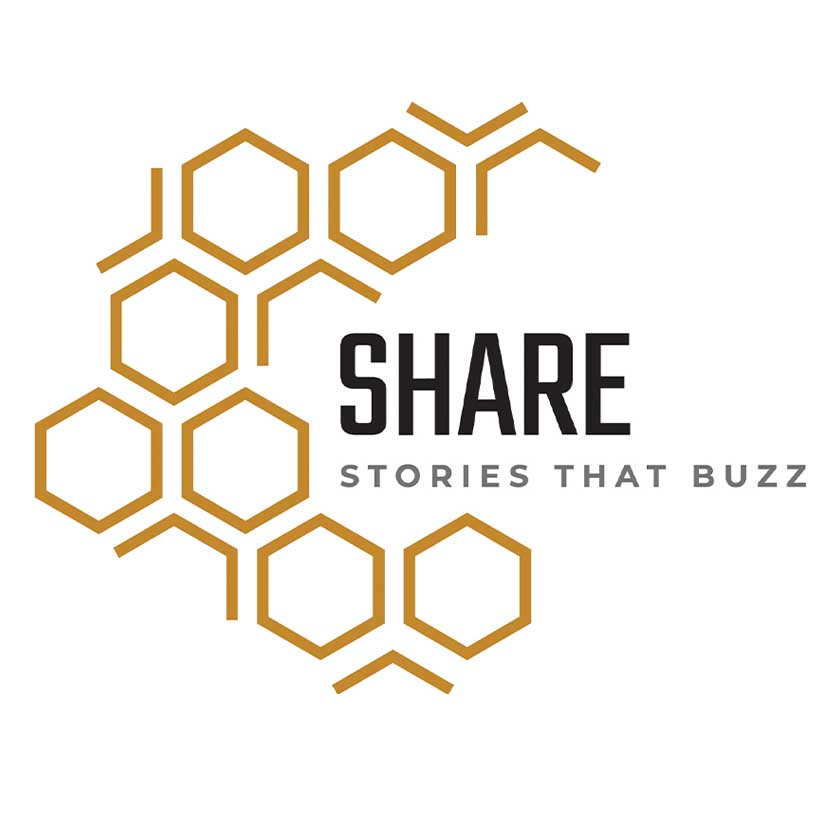 Share. Stories That Buzz.