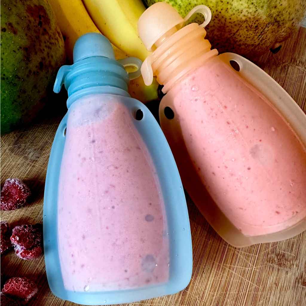 reusable silicone food pouches by ZEFIRO