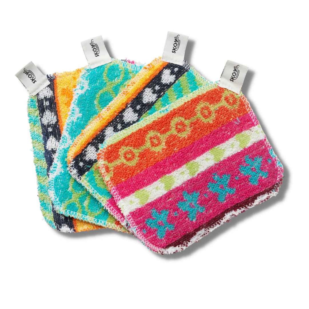 Scrub Cloths — 2-Pack Multicolored