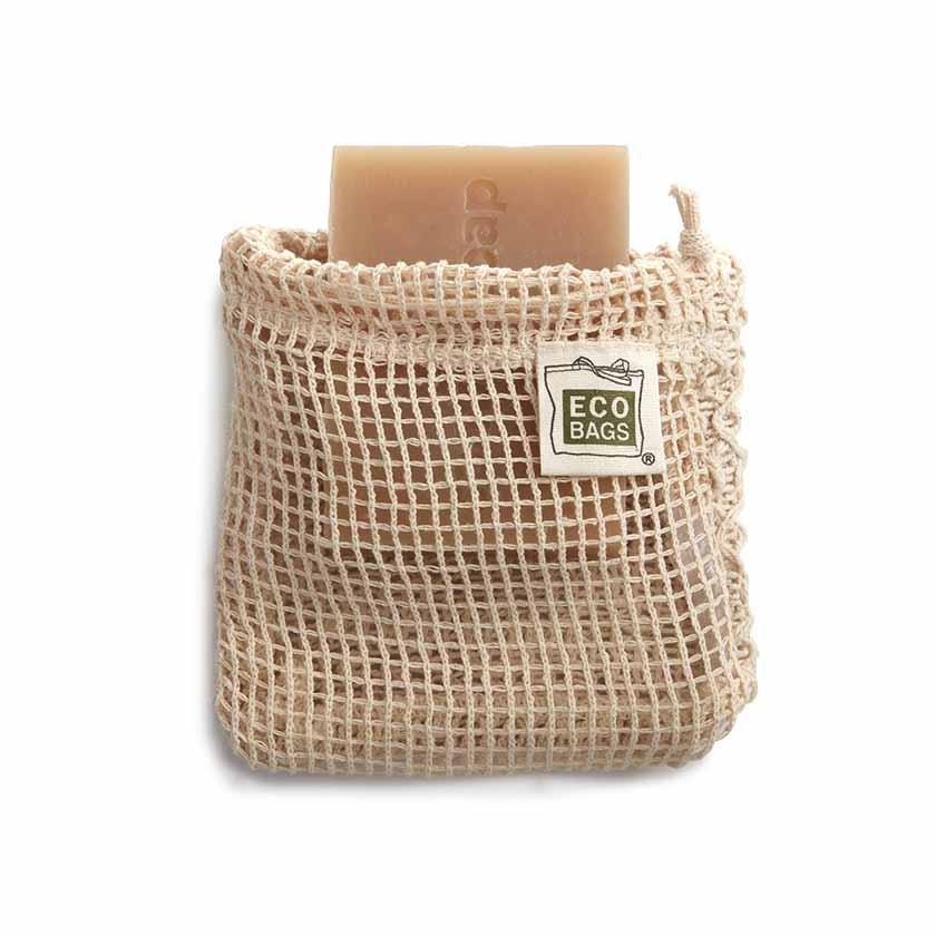 Organic Cotton Soap Saver Bag