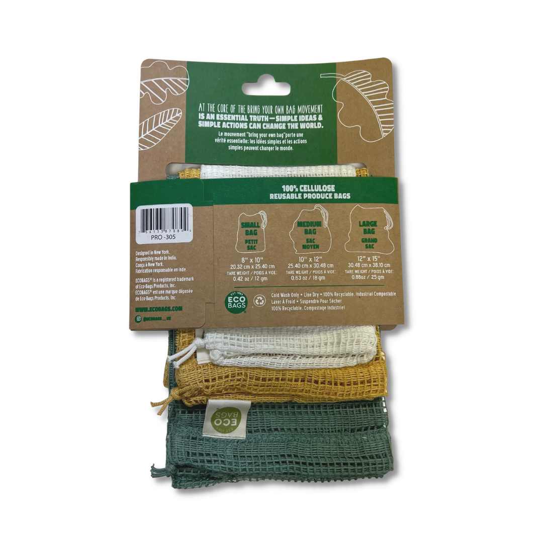 Reusable Produce Bags | 3-pack