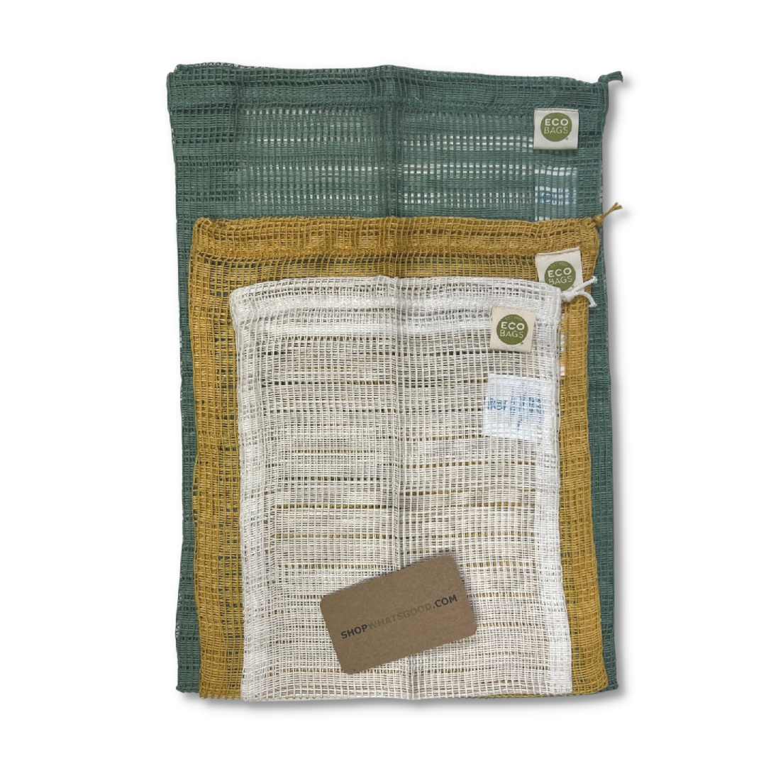 Reusable Produce Bags | 3-pack