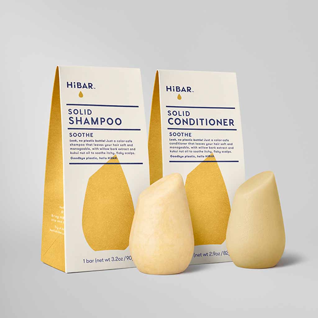 HiBAR Shampoo & Conditioner Bars | Soothe