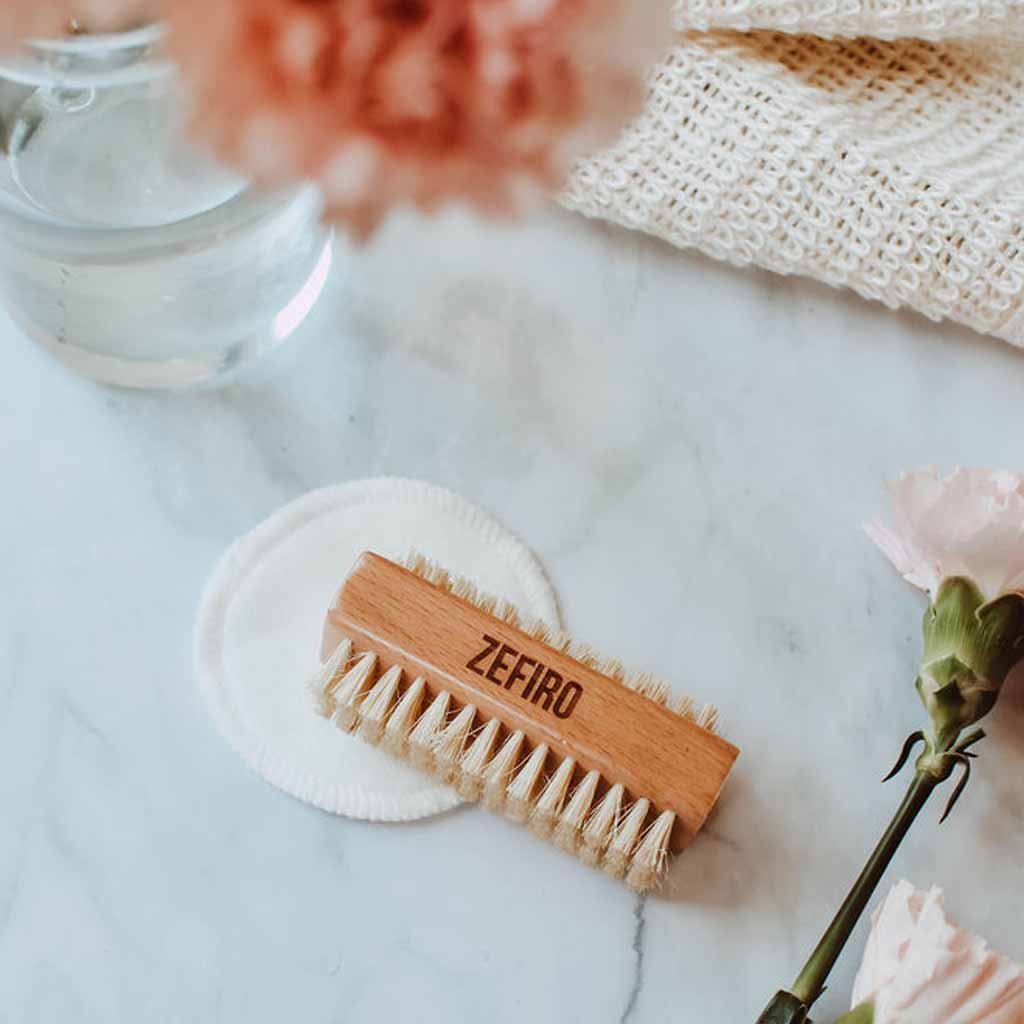 Natural Beechwood Nail Brush ---What's Good