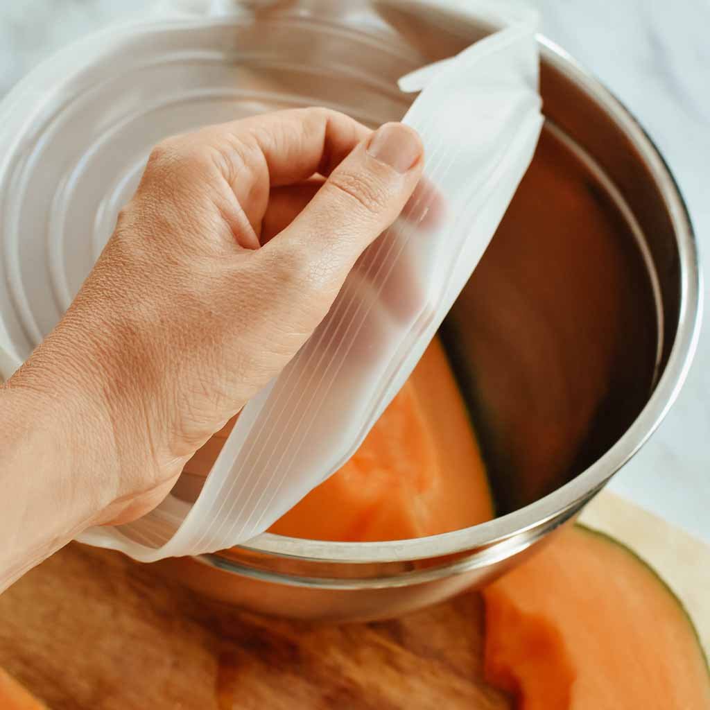 Reusable Silicone Lids — Set of 6 ---What's Good