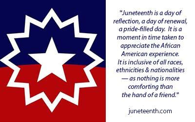 Juneteenth — Let's ALL Celebrate.