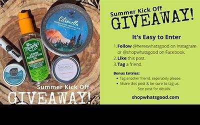 Summer Kick Off Giveaway | What's Good