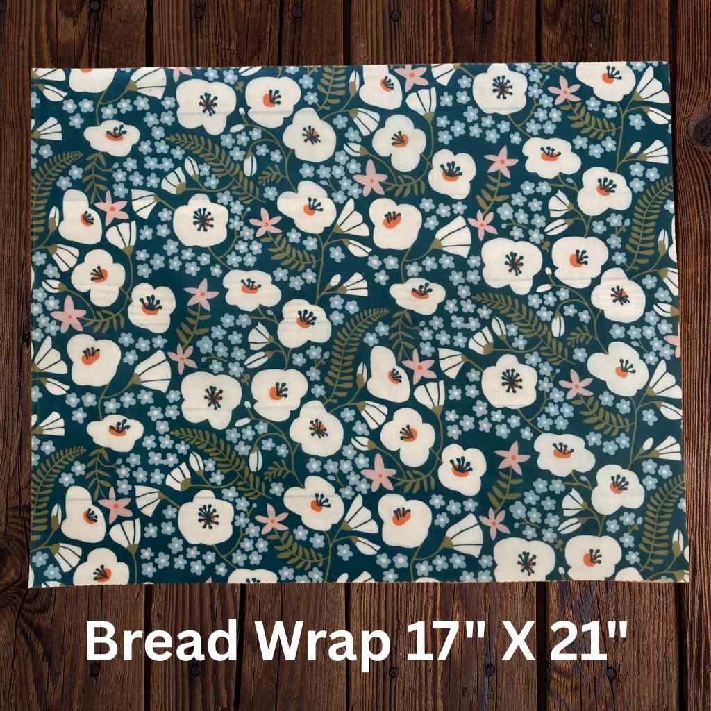 Beeswax Bread Wrap | Spring Blooms