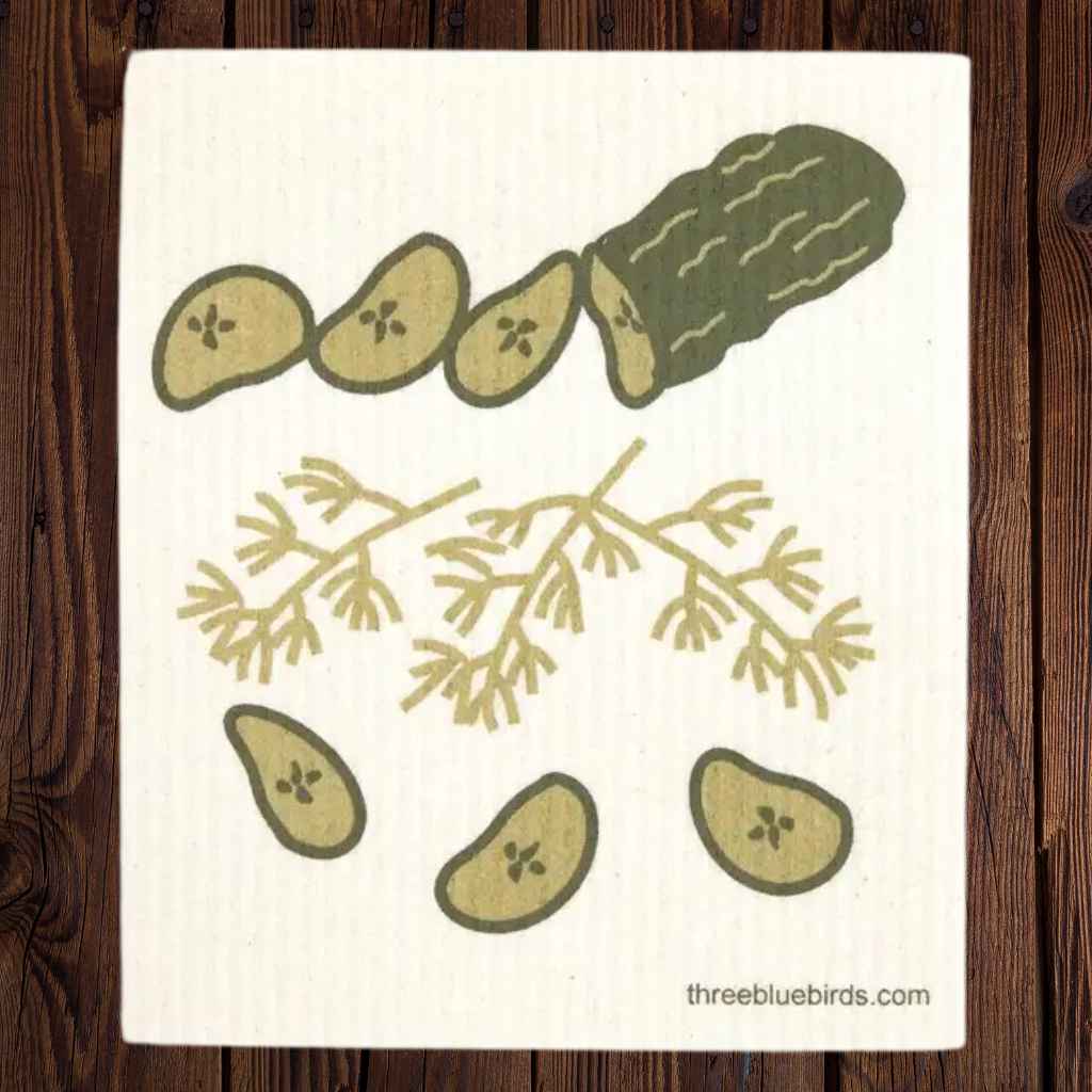 Pickles — Swedish Dishcloth