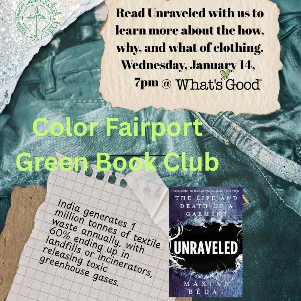 Color Fairport Green Book Club | January 14, 2026