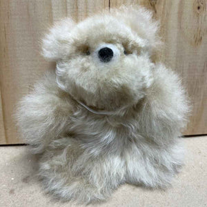 Alpaca Wool Stuffed Animal Bear