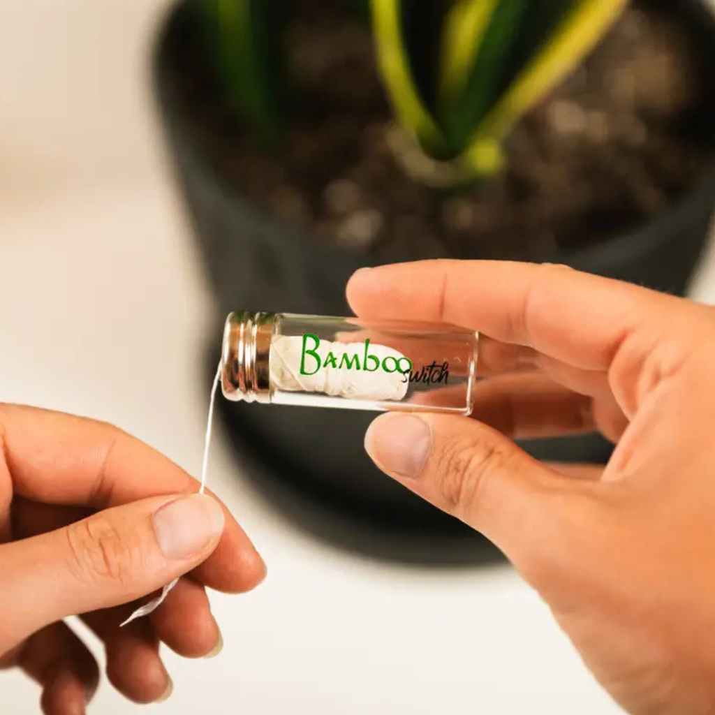 Vegan Floss | Charcoal or Natural White