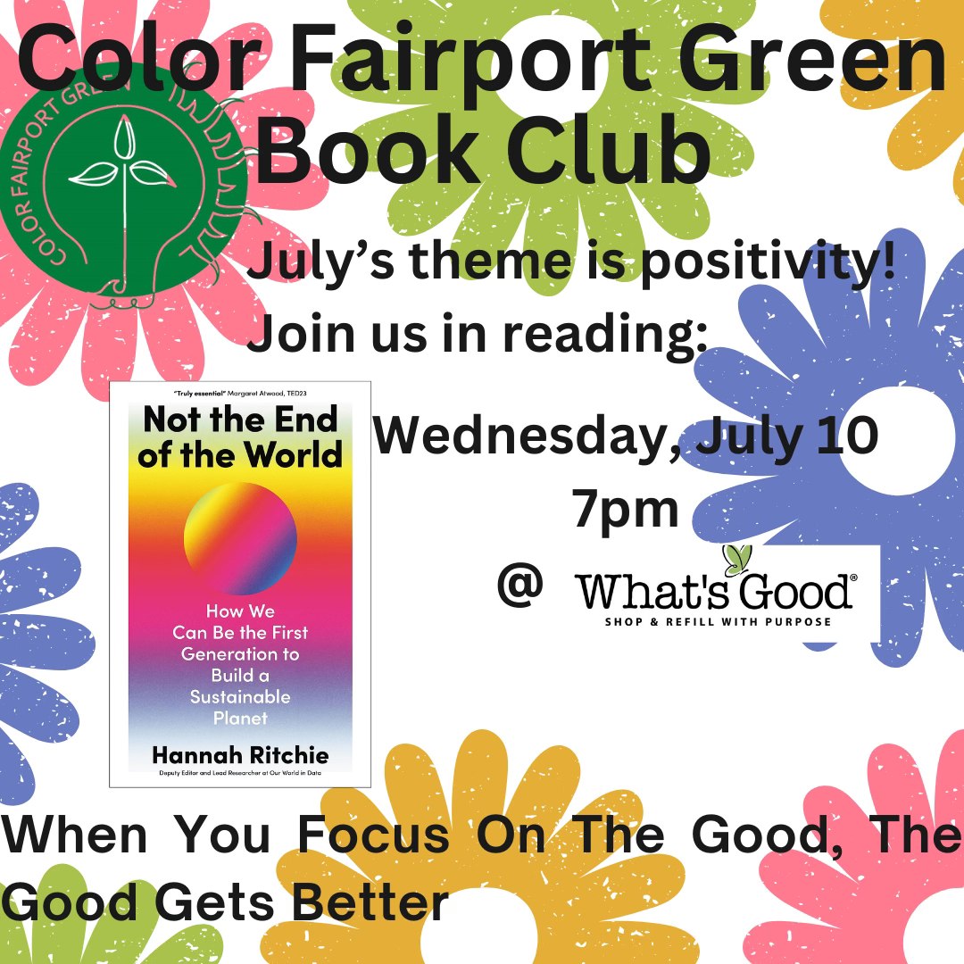 Color Fairport Green Book Club | July 10, 2024