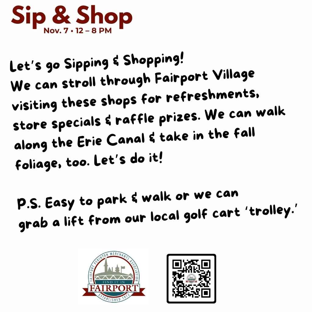 Sip & Shop | November 7, 2024