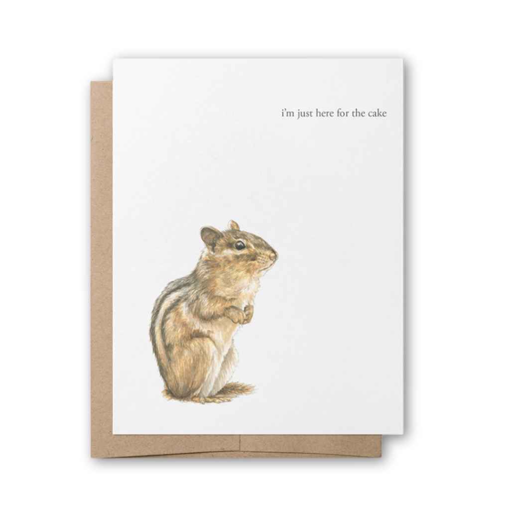 Heather Vitticore Notecards | Chipmunk