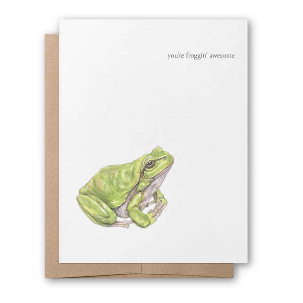 Heather Vitticore Notecards | Frog