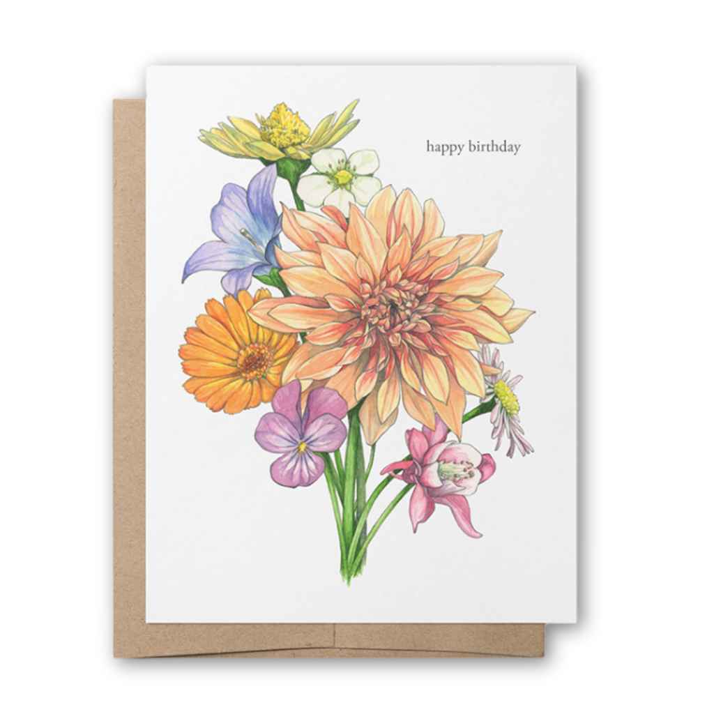 Heather Vitticore Notecards | Flower Bouquet