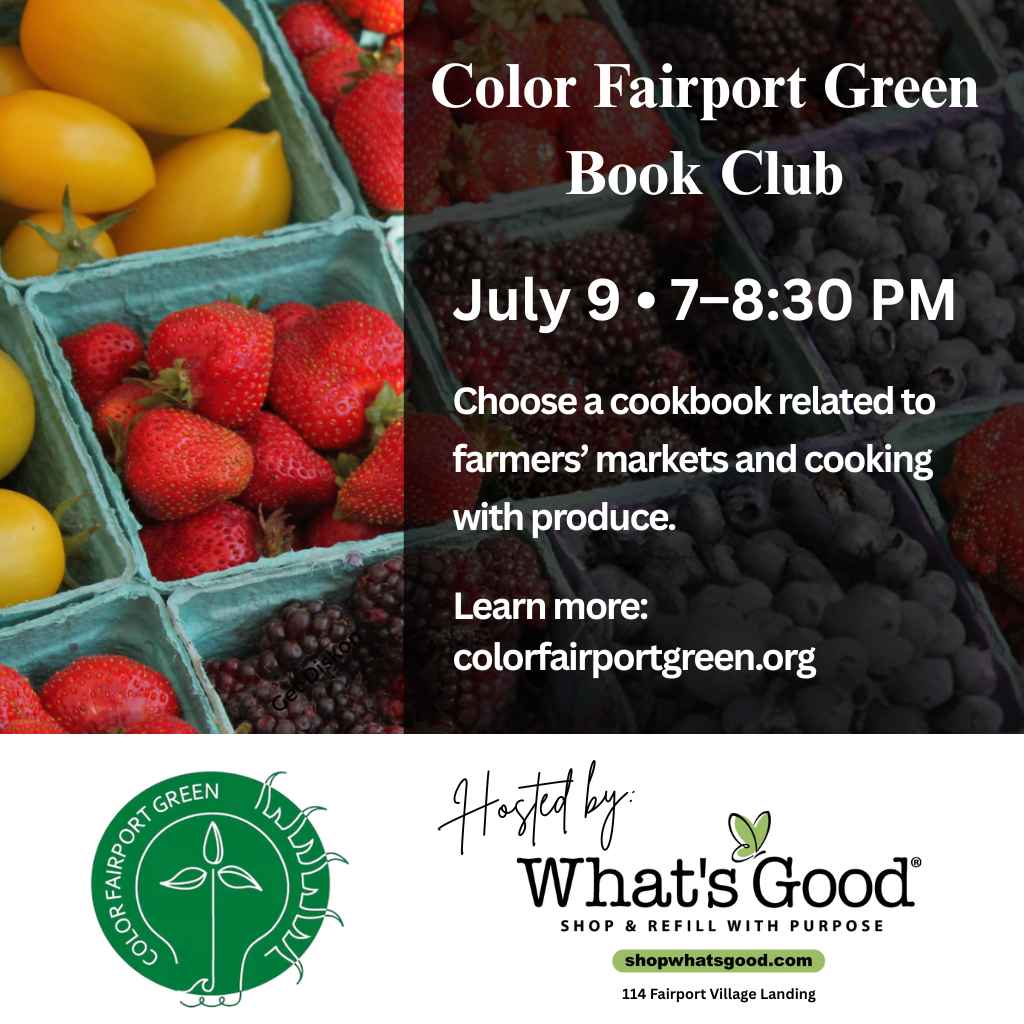 Color Fairport Green Book Club | July 9, 2025