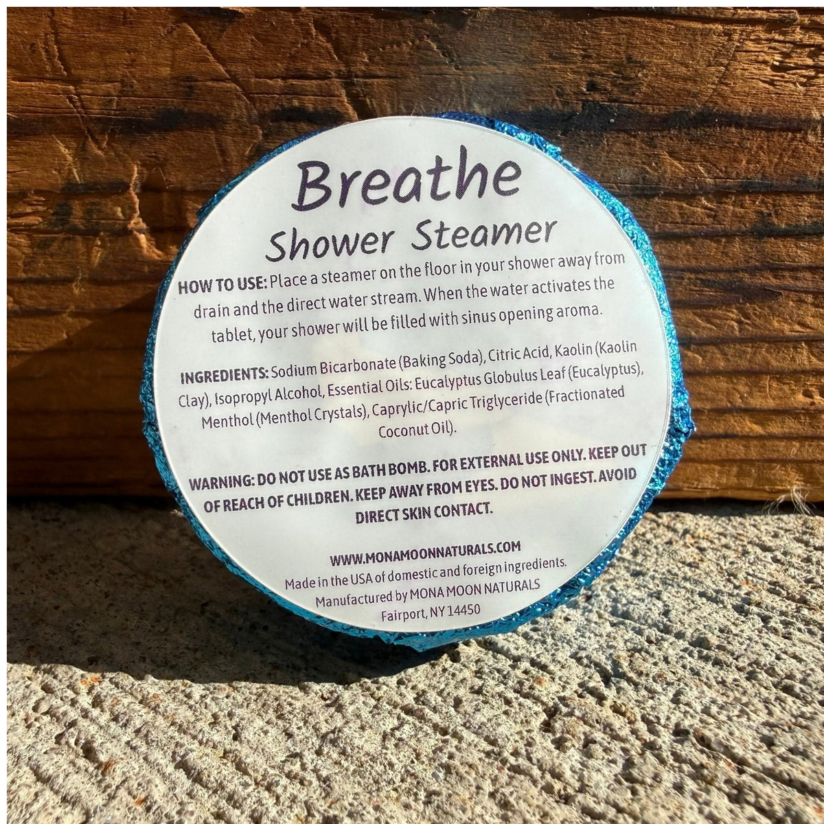Natural Shower Steamers