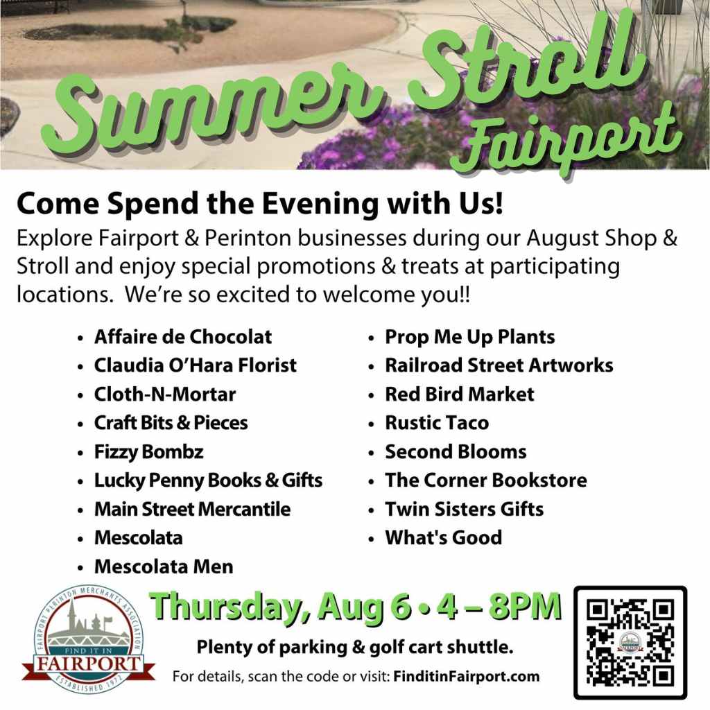 Summer Shop &amp; Stroll | August 6, 2026