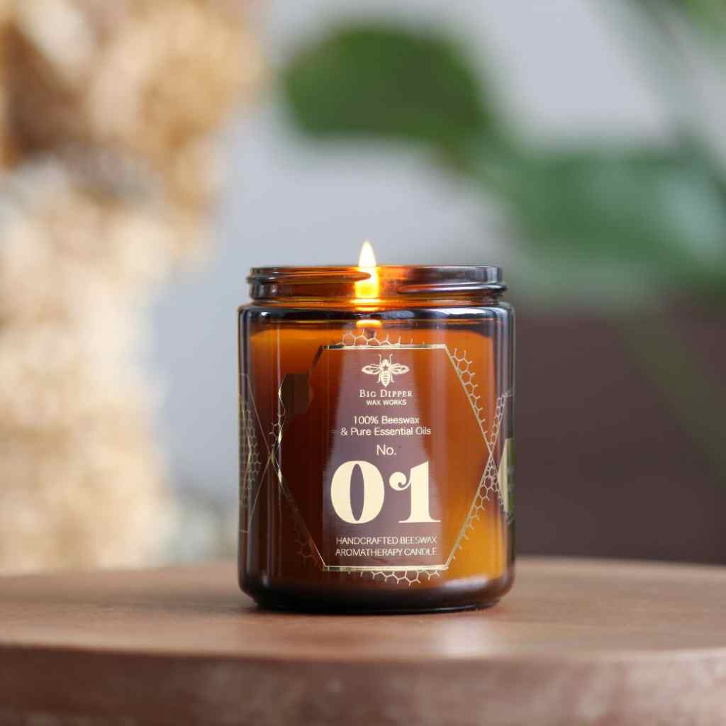 Alchemy Beeswax Candle 01 | Orange + Clove