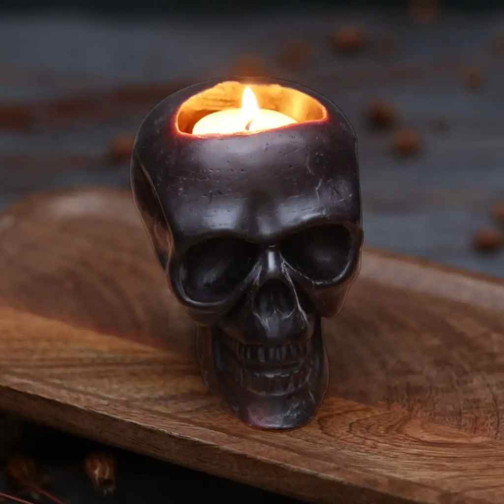 Skull Candle | 100% Pure Beeswax