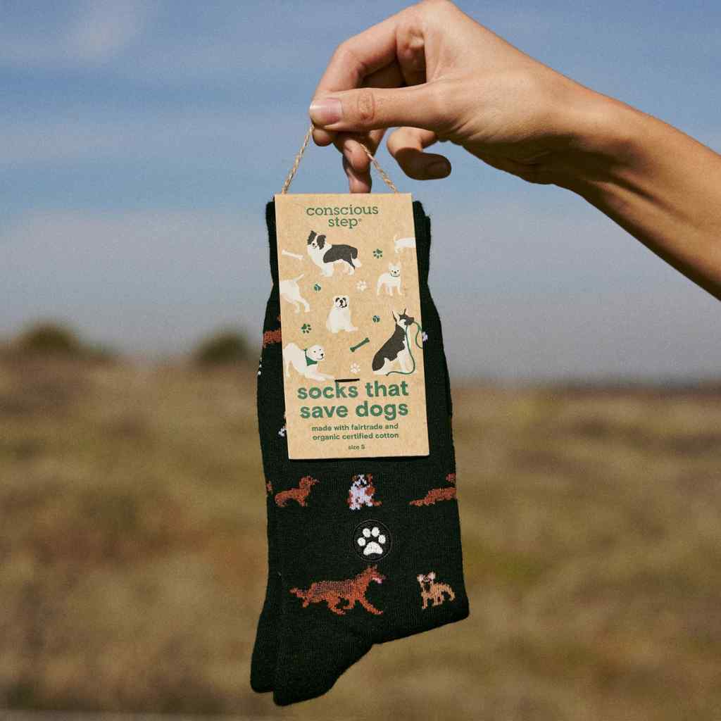 Organic Socks that Save Dogs | Paw Parade