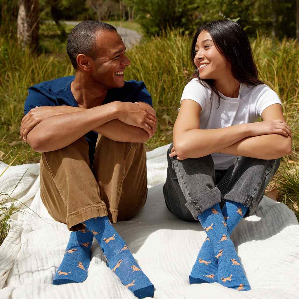 Organic Socks that Save Dogs | Golden Retrievers