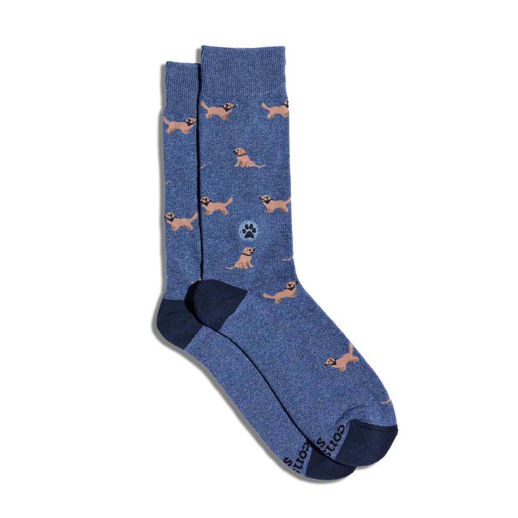 Organic Socks that Save Dogs | Golden Retrievers