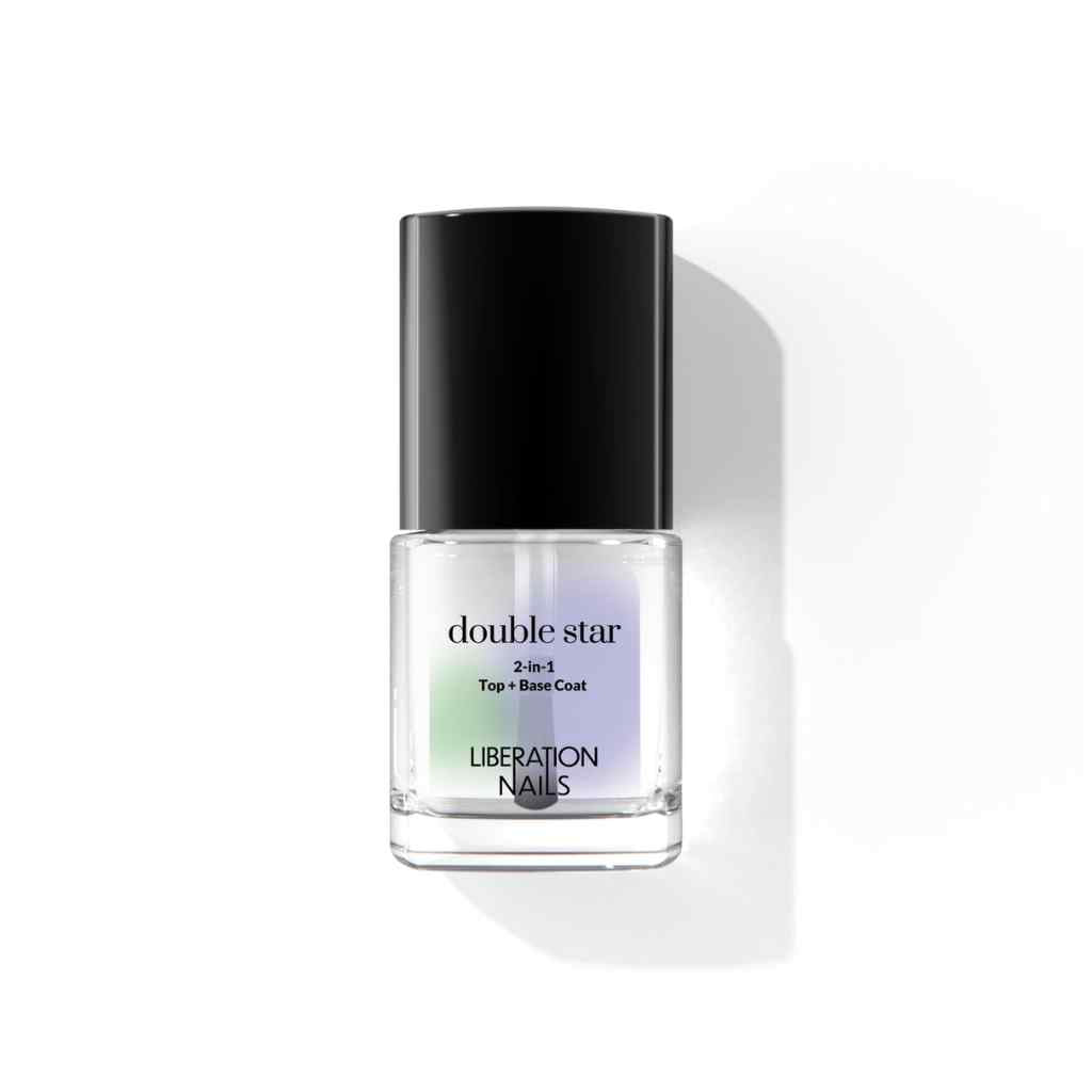 Vegan 21-Free Long-Wear Nail Polish | Double Star Base and Top Coat