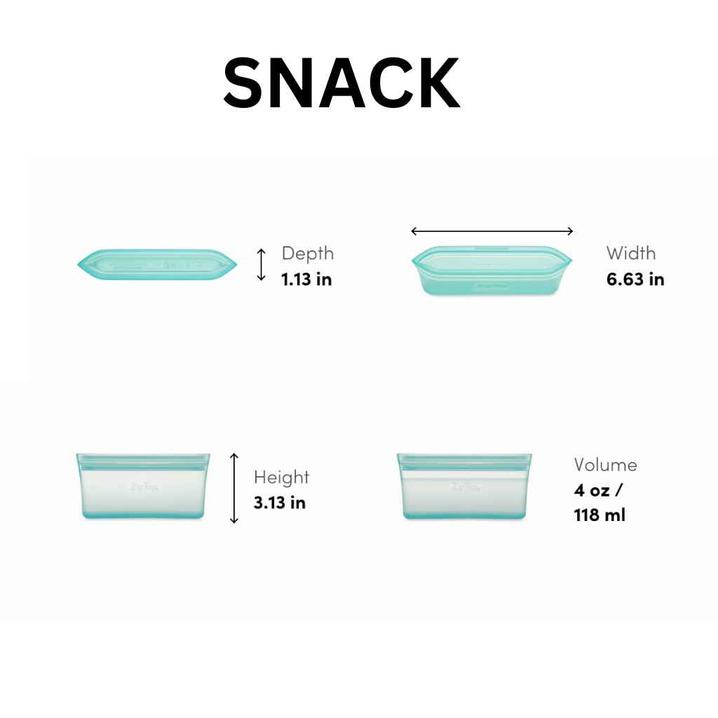 100% Platinum Silicone Reusable Containers | Bags