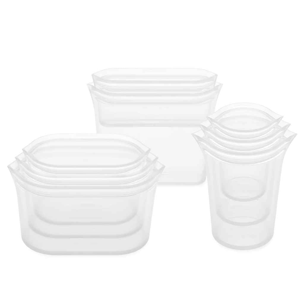 100% Platinum Silicone Reusable Containers | Bags – Frost