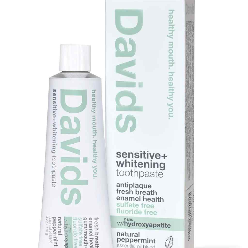 Davids Premium Toothpaste | Sensitive + Whitening