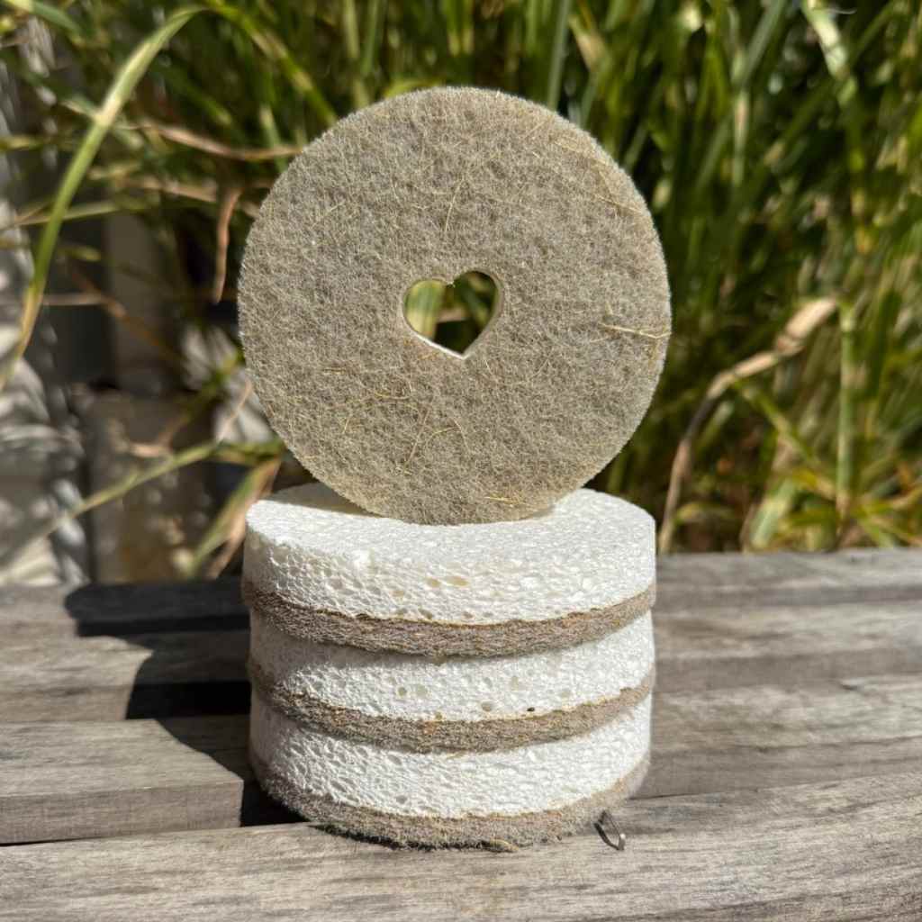 Kitchen Sponges | Round 4-Pack