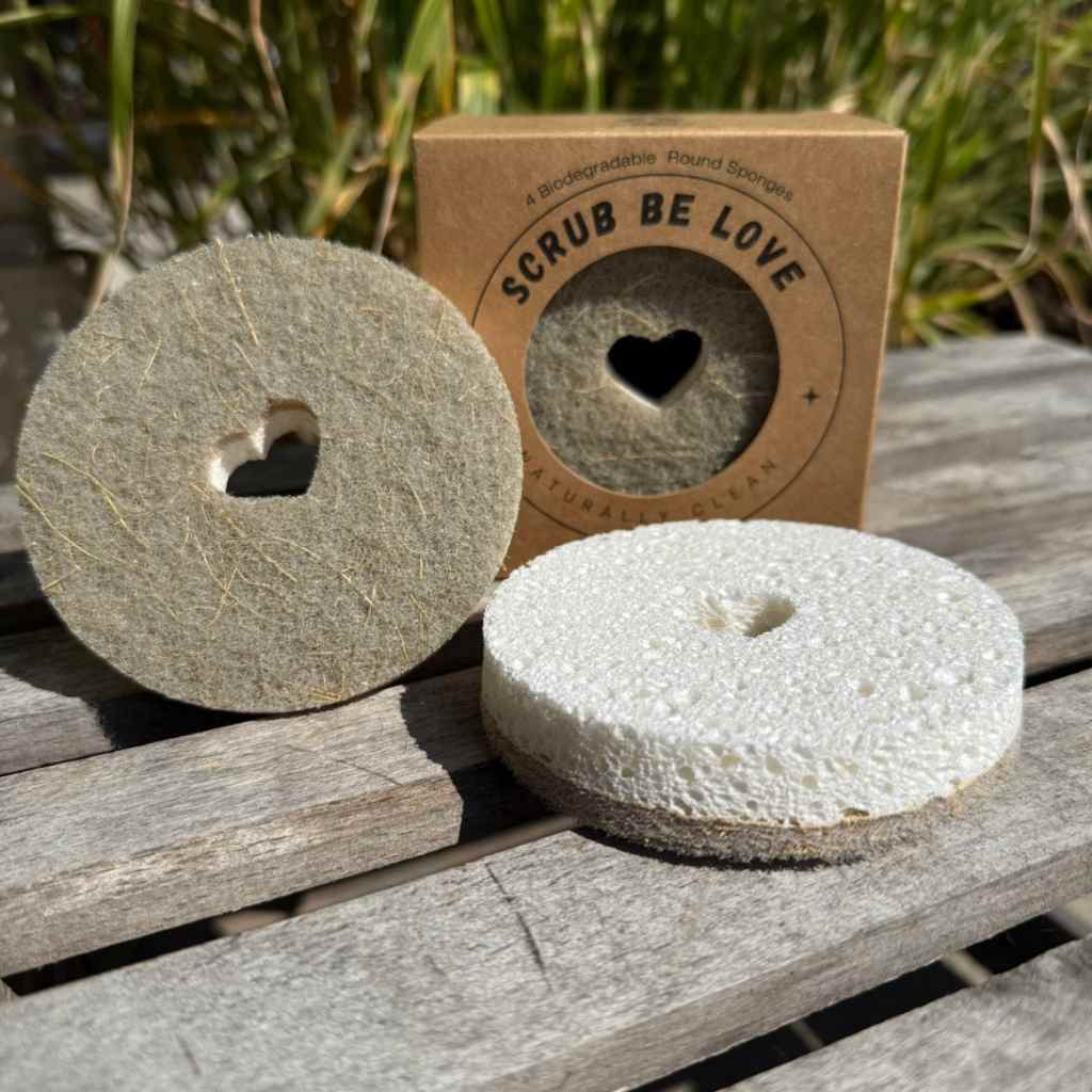 Kitchen Sponges | Round 4-Pack