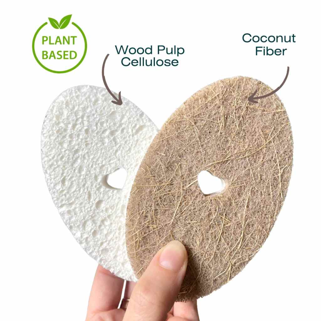 Kitchen Sponges | Oval 4-Pack